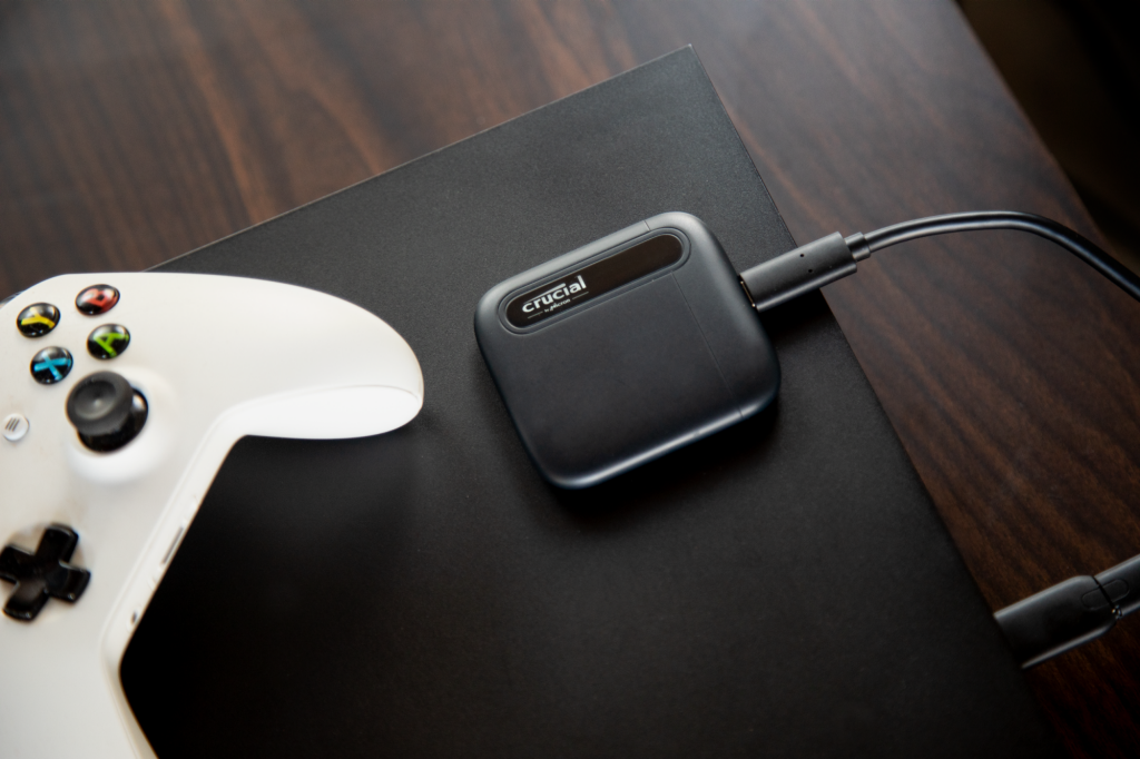 Crucial X6 Portable SSD USB-C 3.2 Gen-2 Interface | External Solid State Drive | Lightweight & Superfast Crucial X6 Portable SSD USB-C 3.2 Gen-2 Interface | External Solid State Drive | Lightweight & Superfast